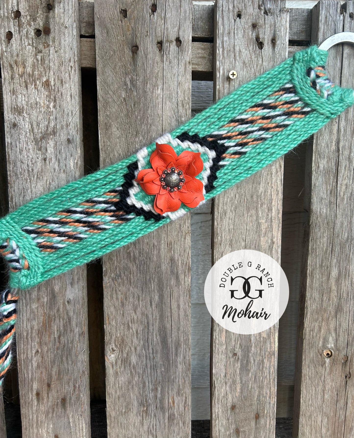 Mint & Orange Breast Collar