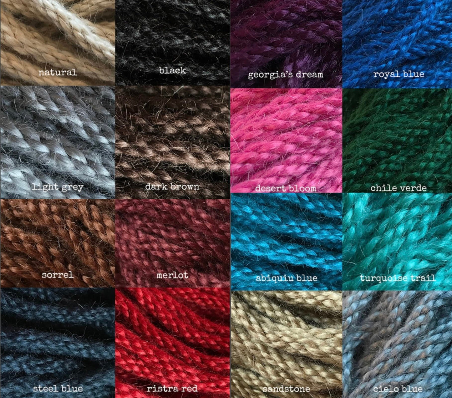 Ring Style Mohair Breast Collar