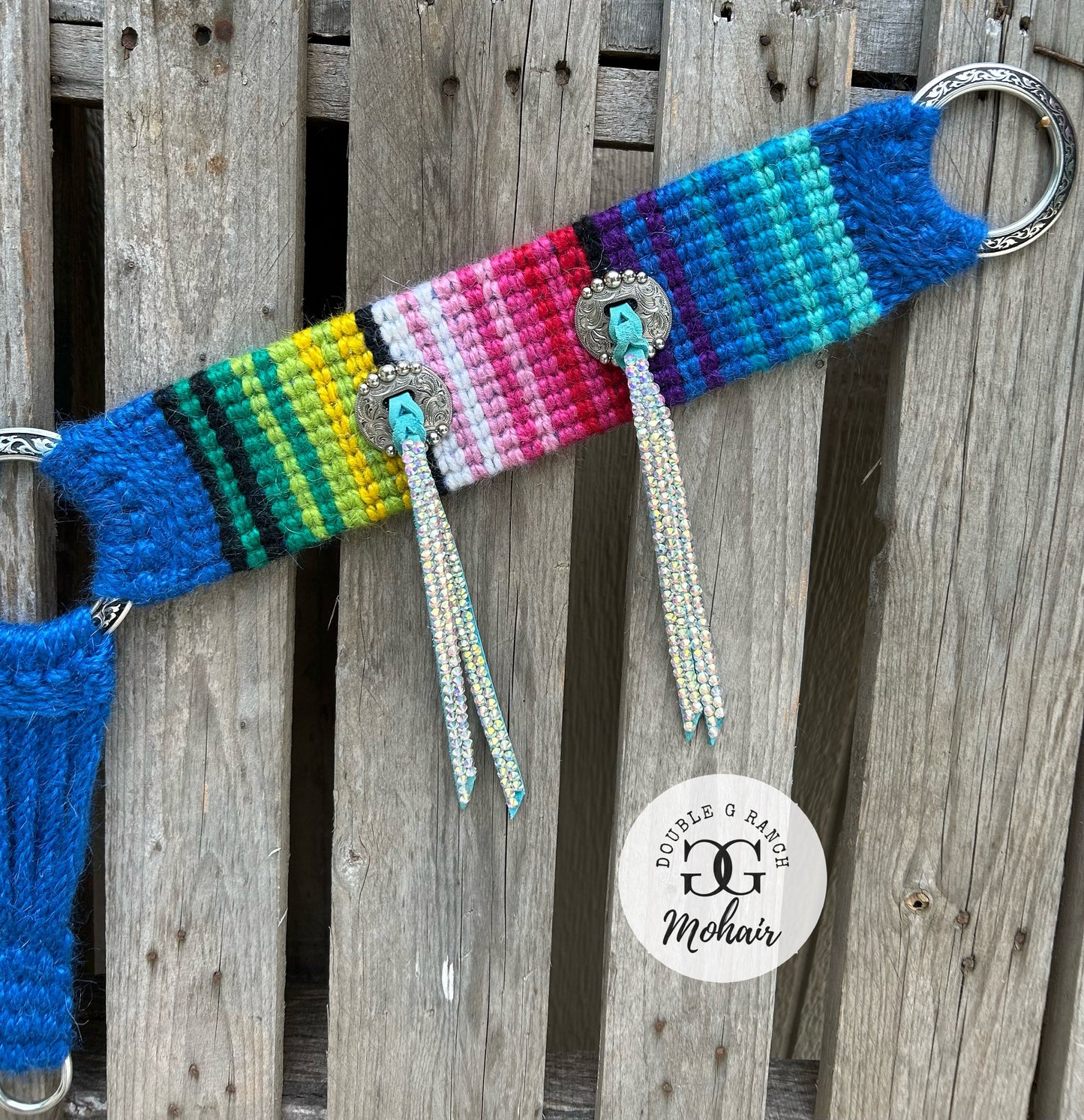 Mohair Breast Collar/Fancy Serape with Fringe