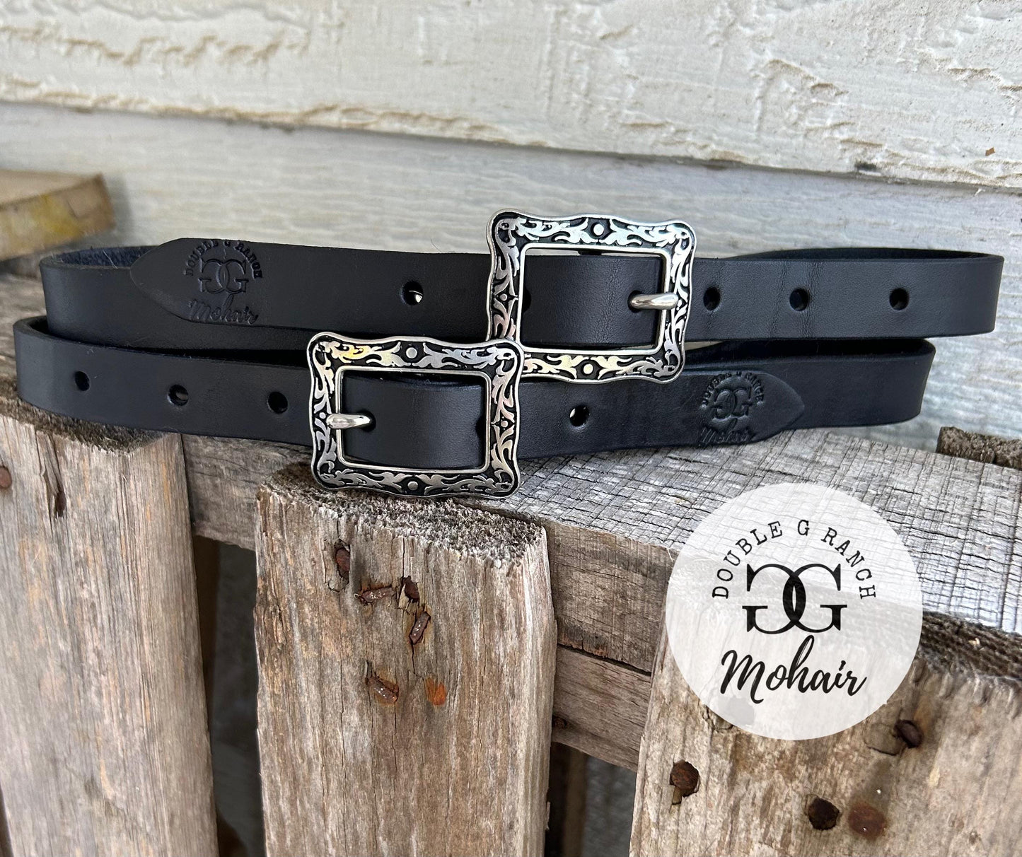 Skeleton Hand Gladiator Style Mohair Breast Collar