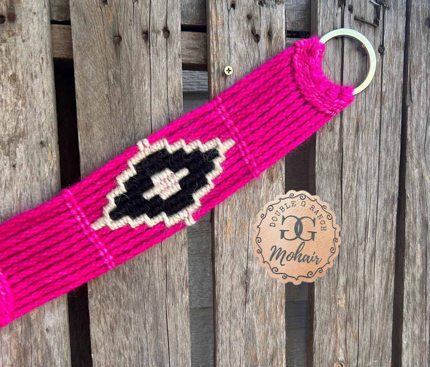 Hot Pink Mohair Breast Collar