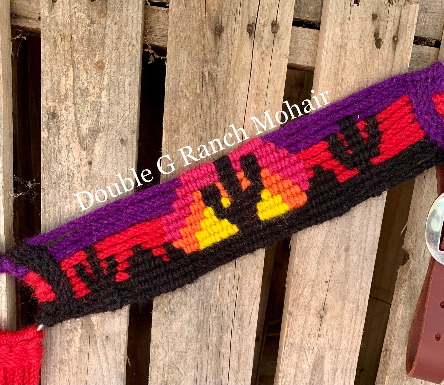 Desert Mohair Breast Collar