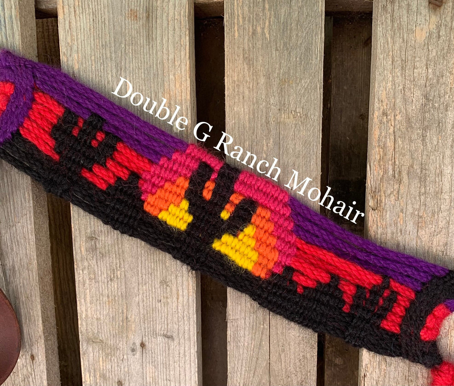 Desert Mohair Breast Collar