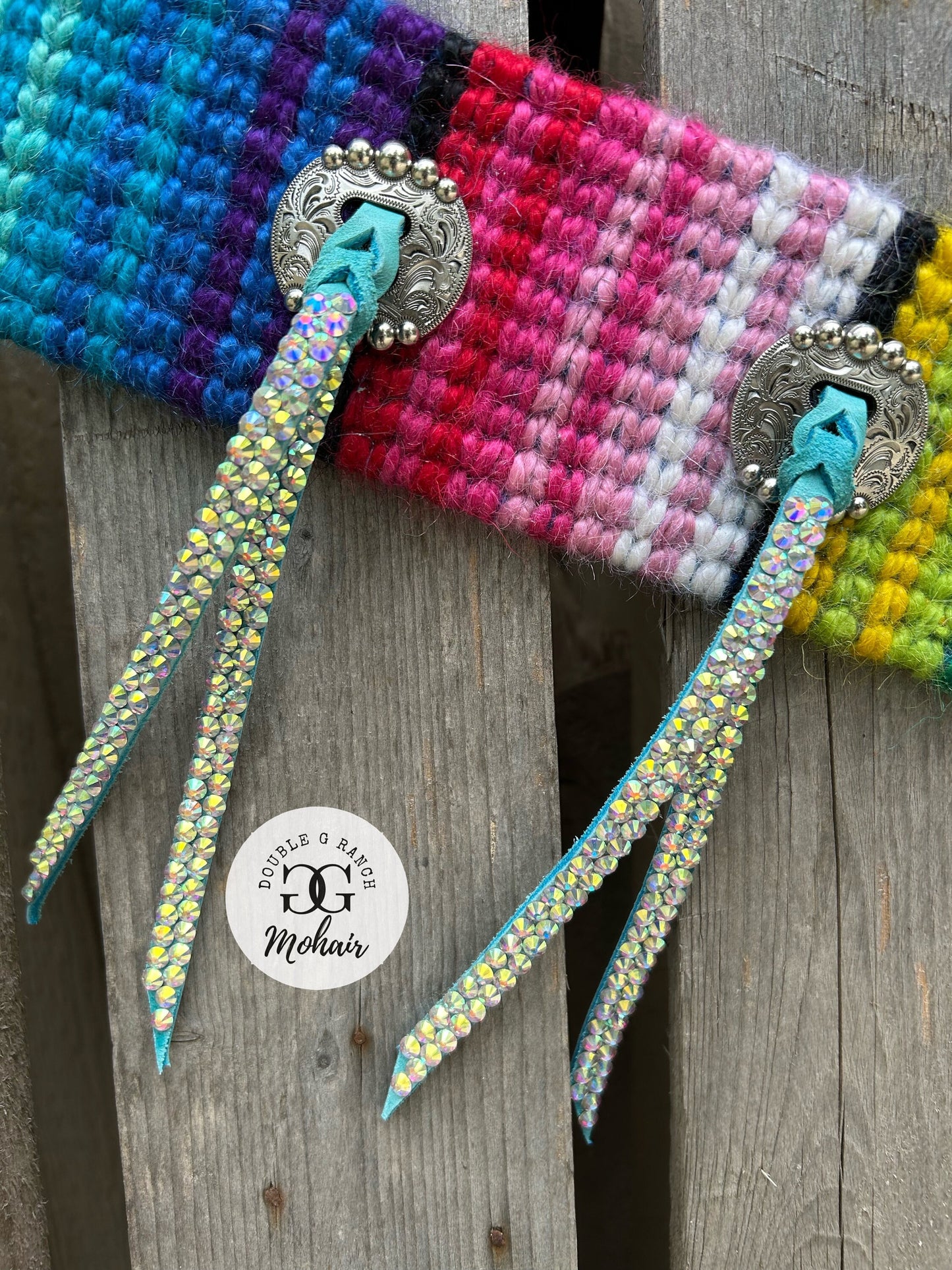 Mohair Breast Collar/Fancy Serape with Fringe