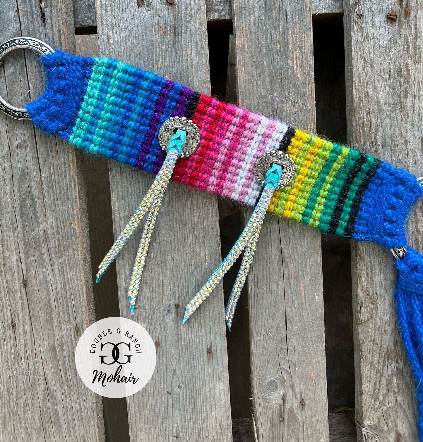Mohair Breast Collar/Fancy Serape with Fringe