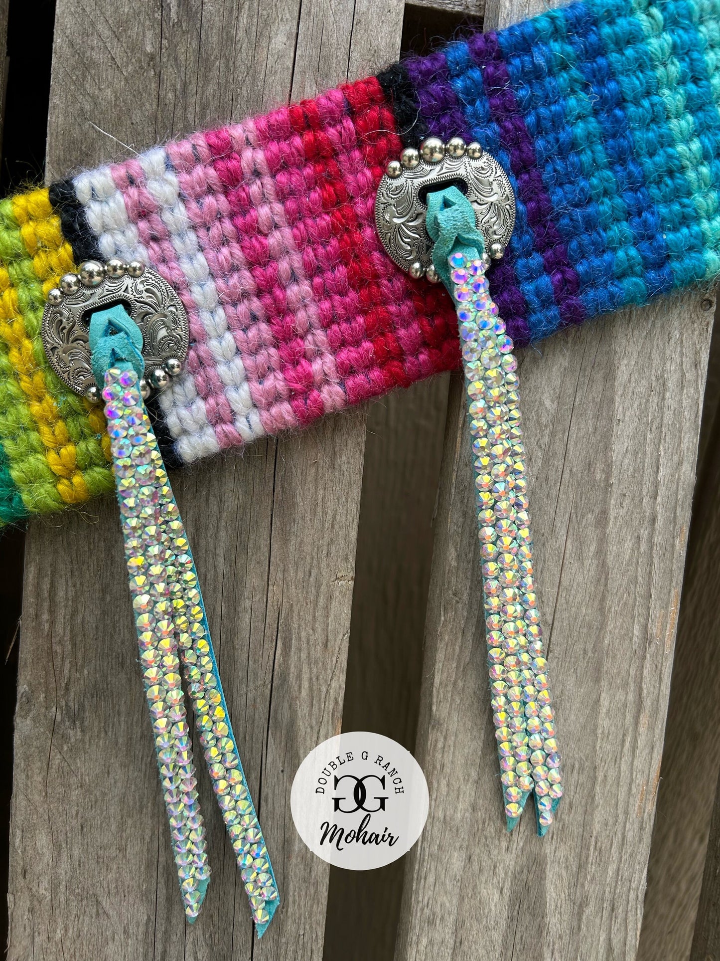Mohair Breast Collar/Fancy Serape with Fringe
