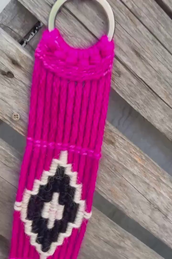 Hot Pink Mohair Breast Collar